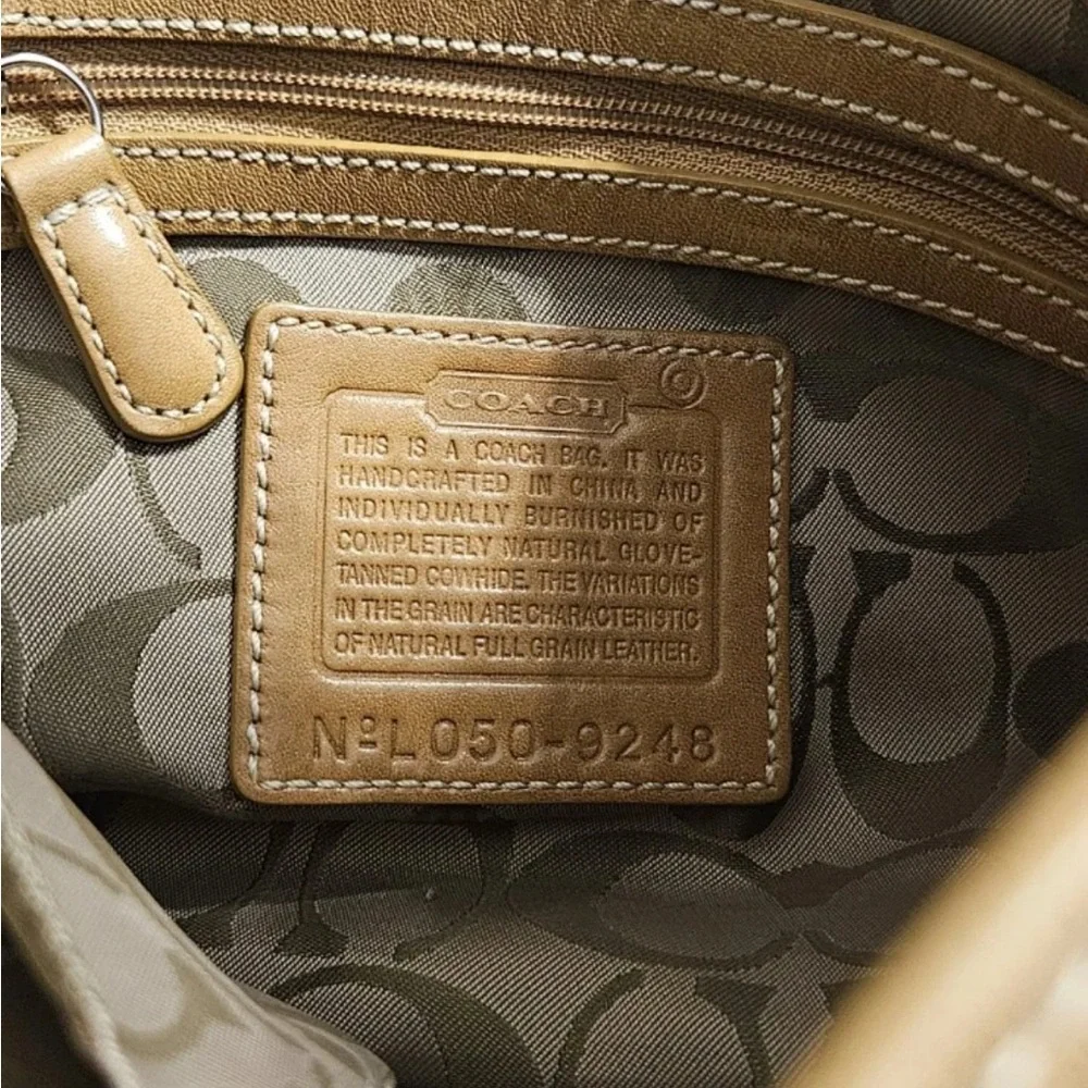 Coach Tan Leather Shoulder Soho Bag - Picture 8 of 9